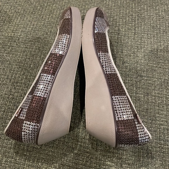 Keds checkered sequence patterned wedge shoes (sz 7) - Picture 2 of 9